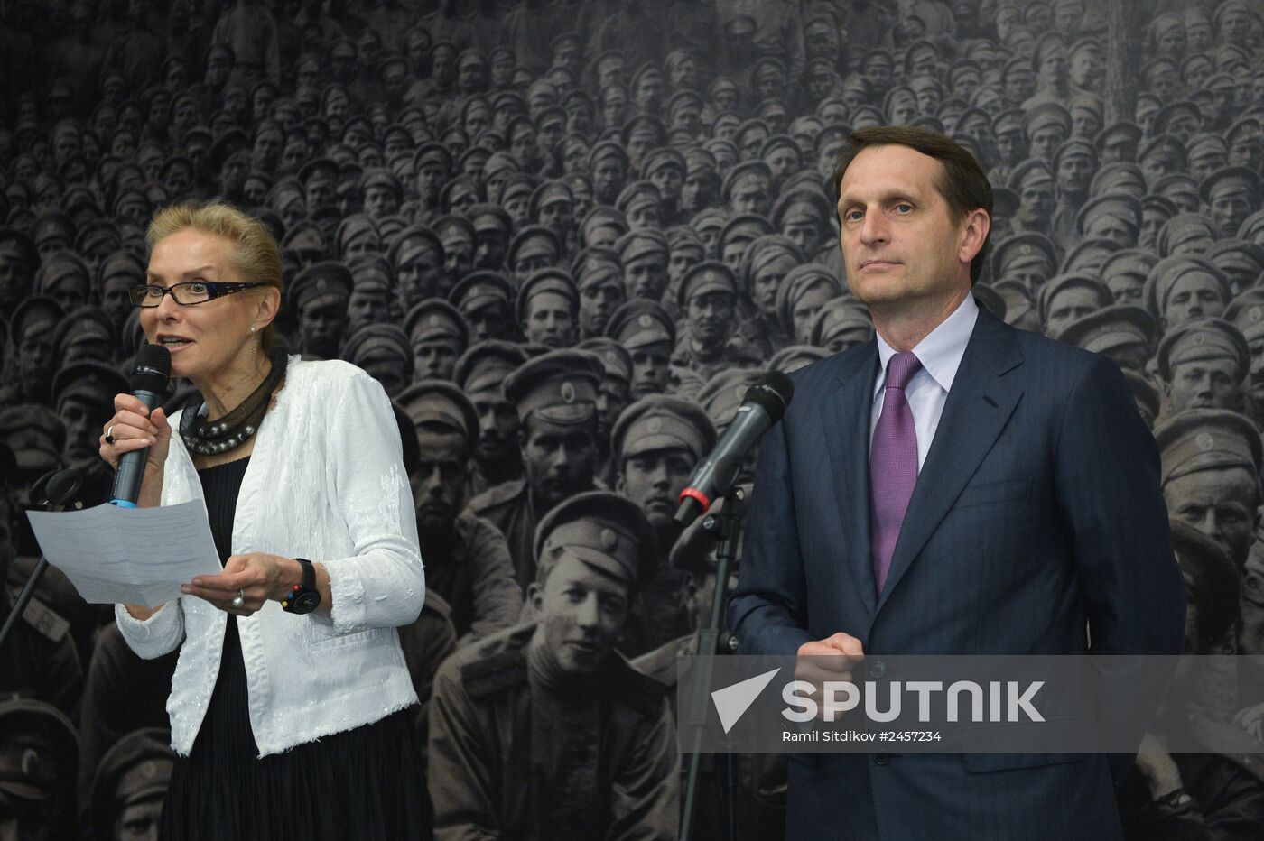 "The War that Put an End to Peace" exhibition opens