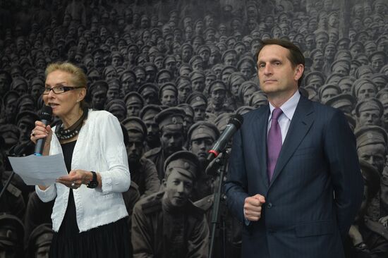 "The War that Put an End to Peace" exhibition opens