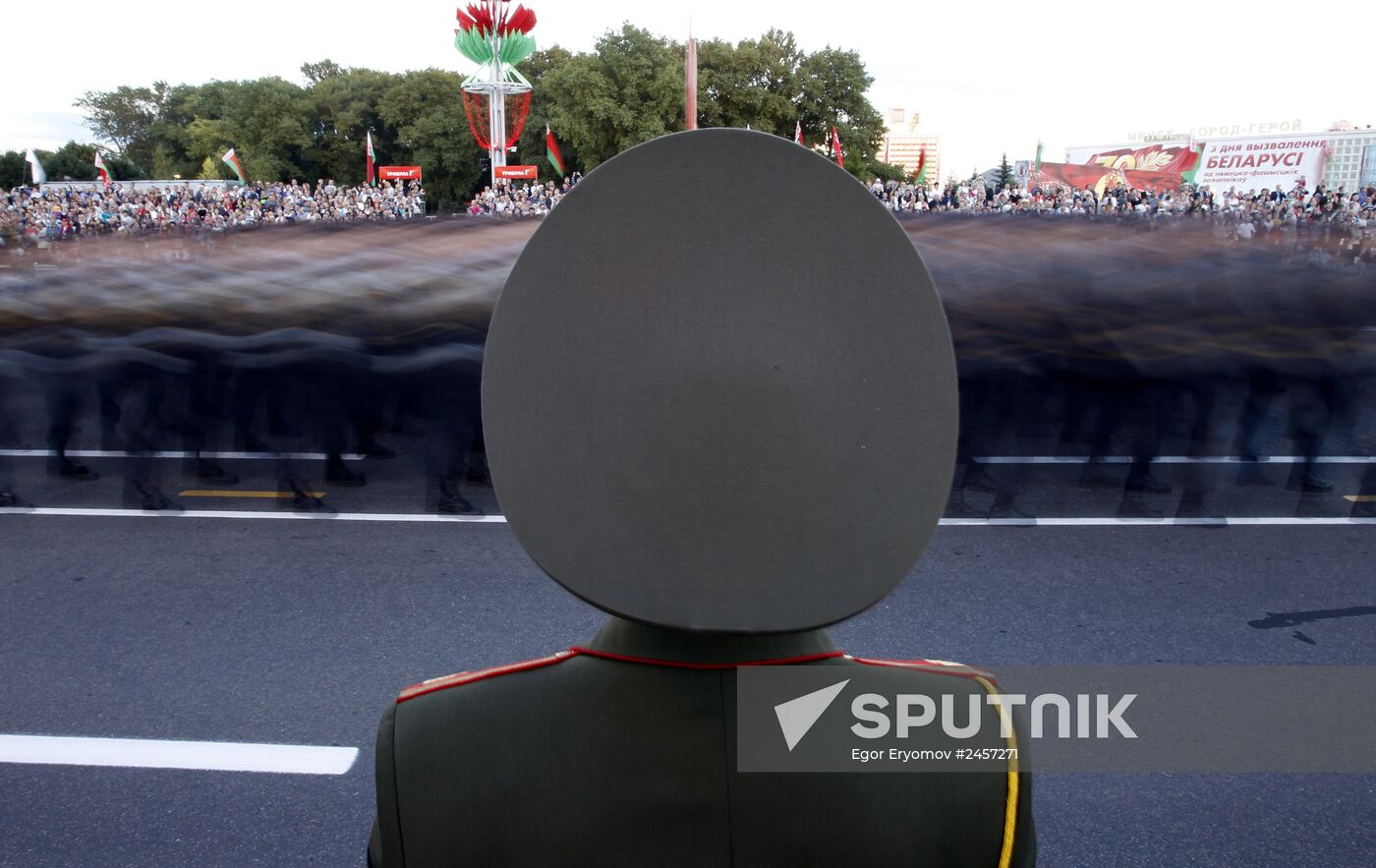 Independence day celebrations in Minsk