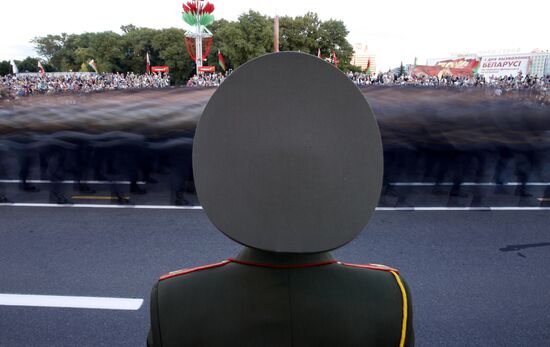 Independence day celebrations in Minsk