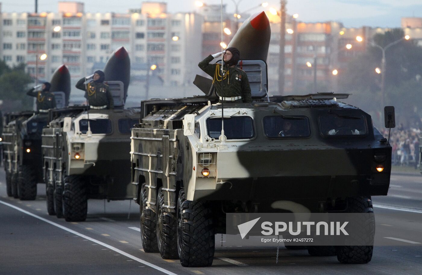 Independence day celebrations in Minsk