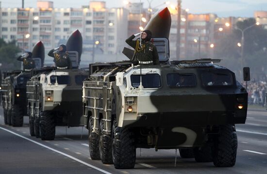 Independence day celebrations in Minsk