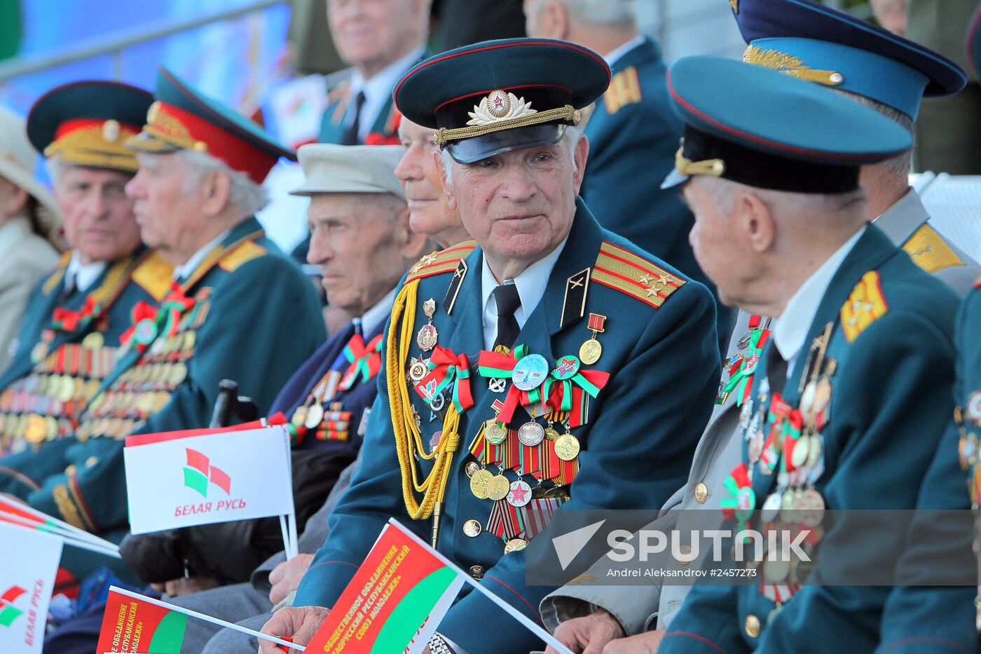 Independence day celebrations in Minsk