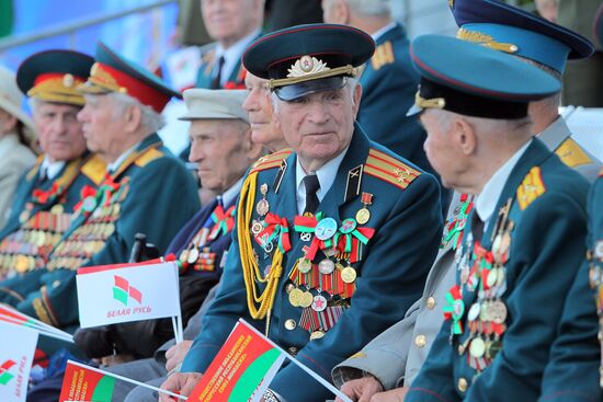 Independence day celebrations in Minsk
