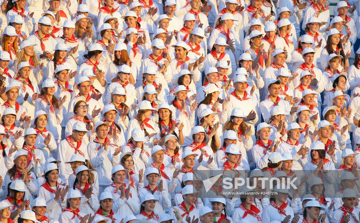 Independence day celebrations in Minsk