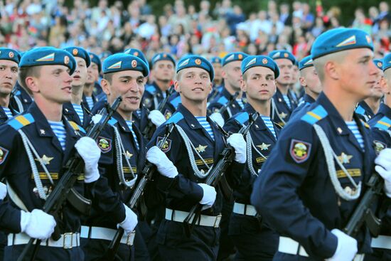 Independence day celebrations in Minsk