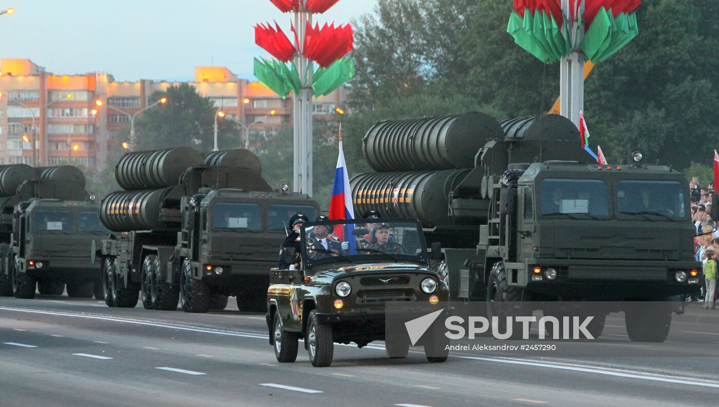 Independence day celebrations in Minsk