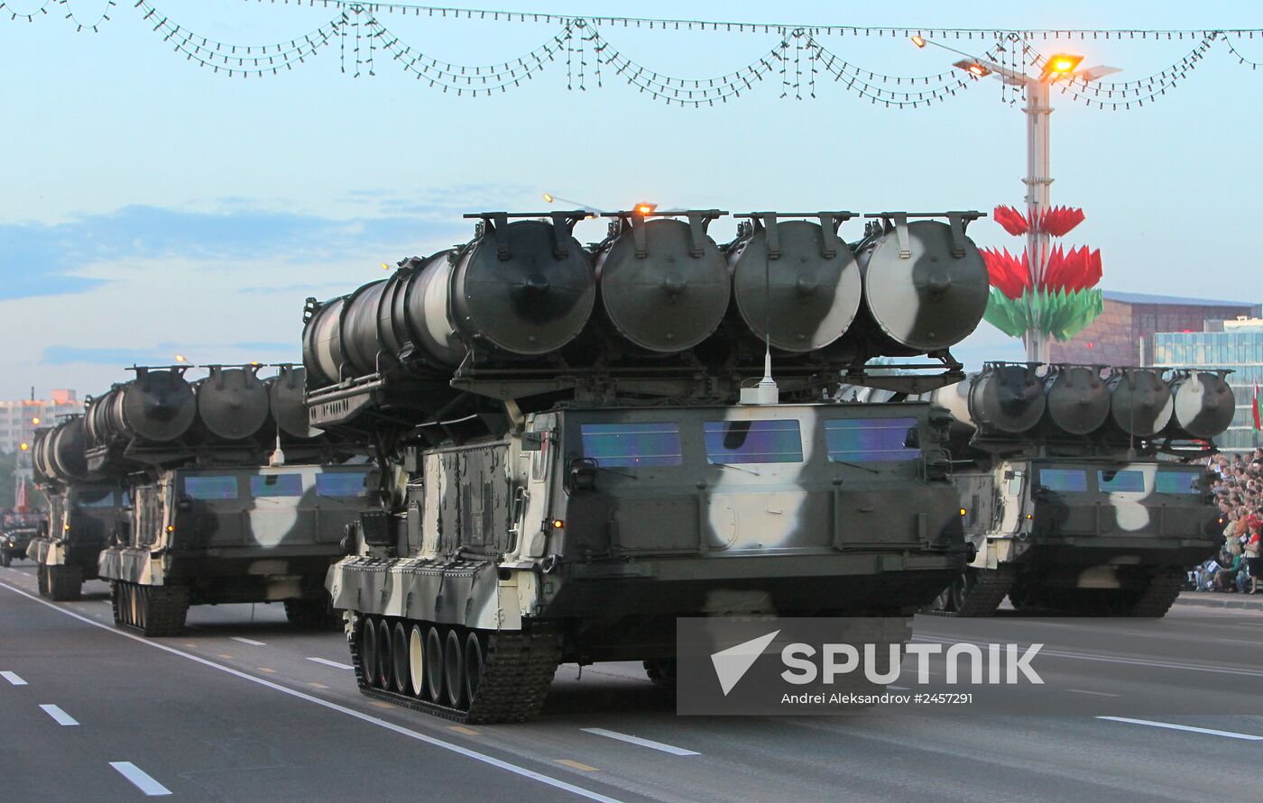 Independence day celebrations in Minsk