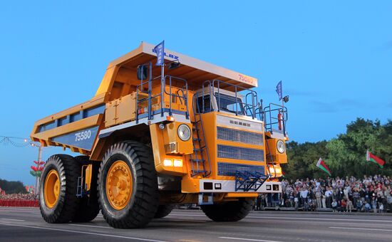 Independence day celebrations in Minsk