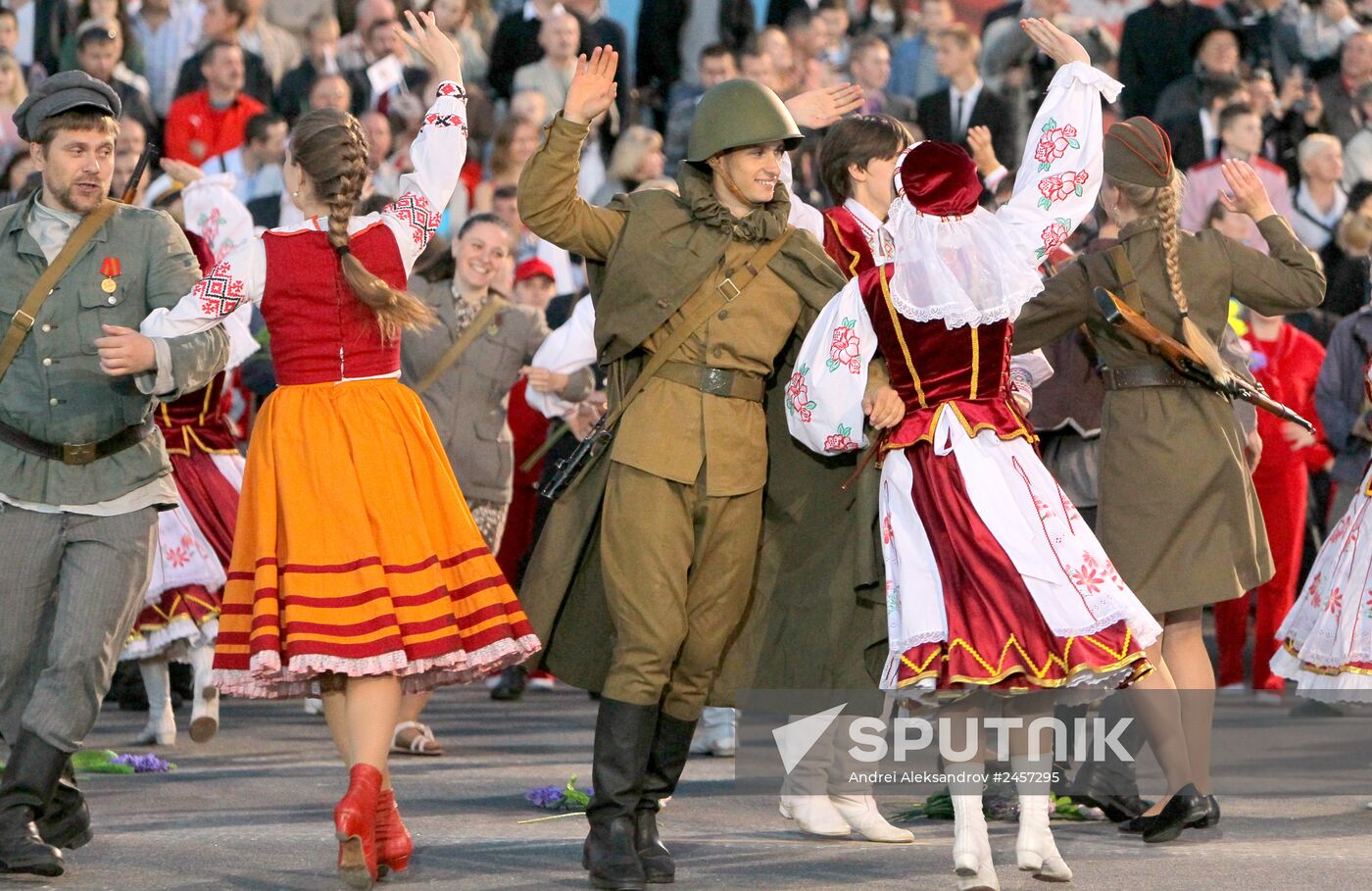 Independence day celebrations in Minsk