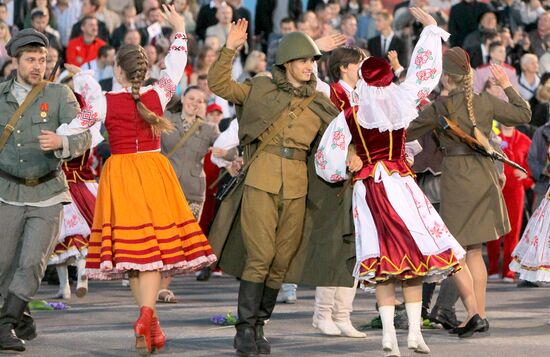 Independence day celebrations in Minsk
