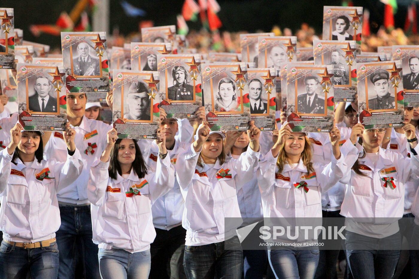 Independence day celebrations in Minsk