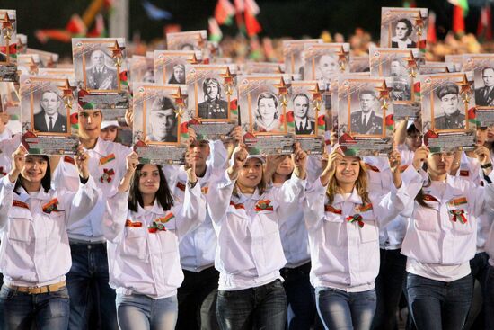 Independence day celebrations in Minsk