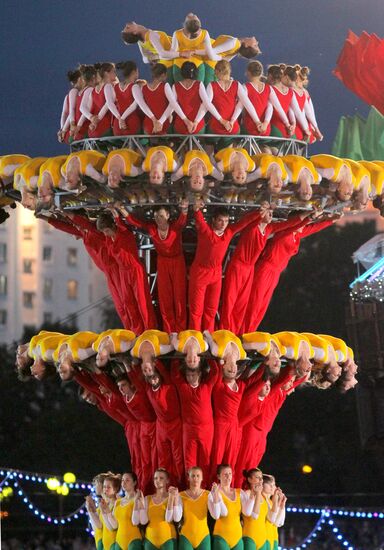 Independence day celebrations in Minsk