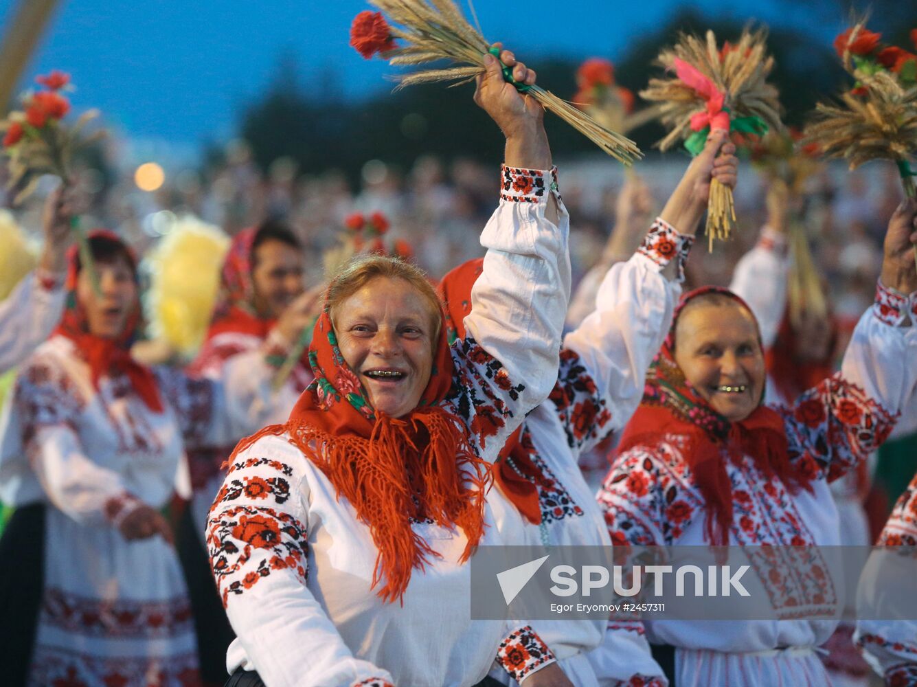 Independence day celebrations in Minsk