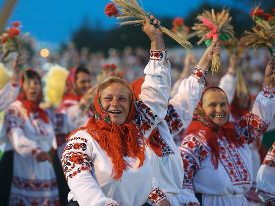 Independence day celebrations in Minsk