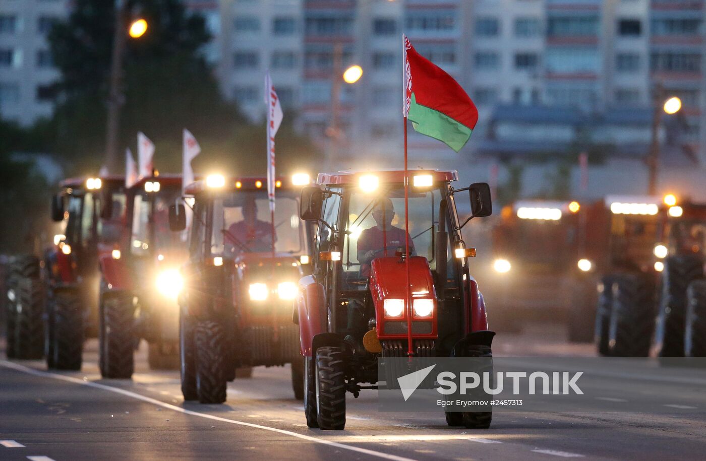 Independence day celebrations in Minsk