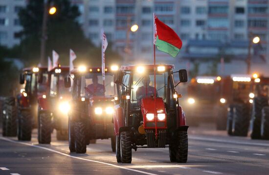 Independence day celebrations in Minsk