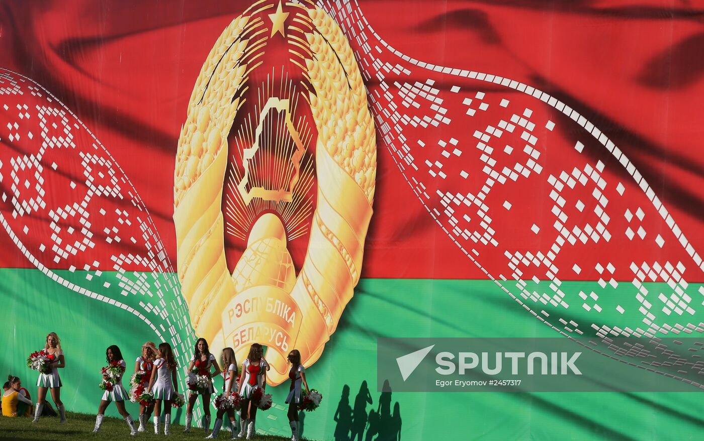 Independence day celebrations in Minsk