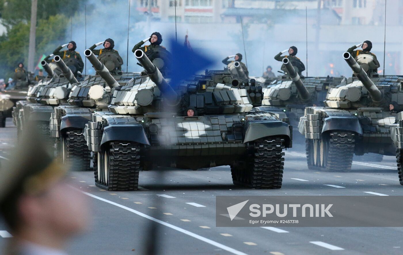 Independence day celebrations in Minsk