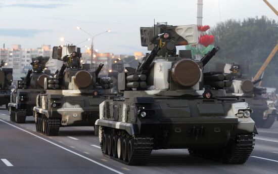 Independence day celebrations in Minsk
