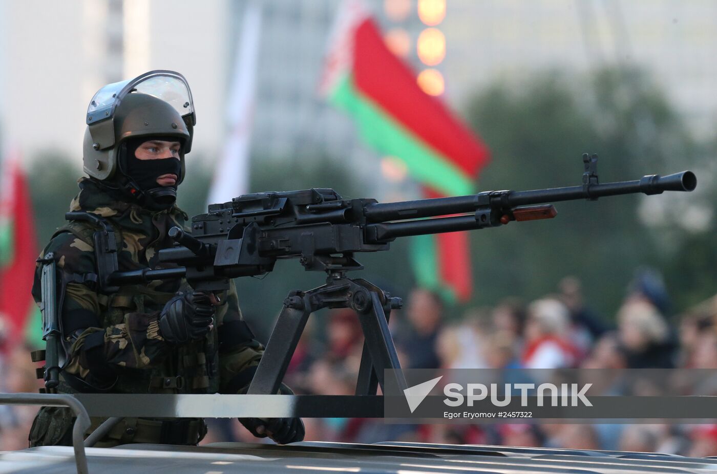 Independence day celebrations in Minsk