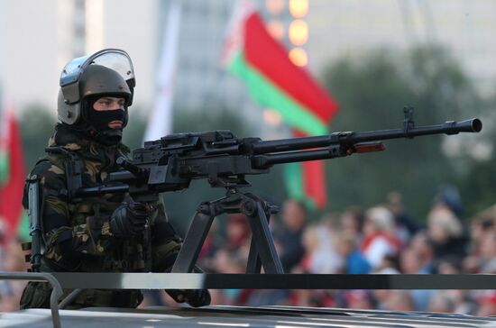 Independence day celebrations in Minsk