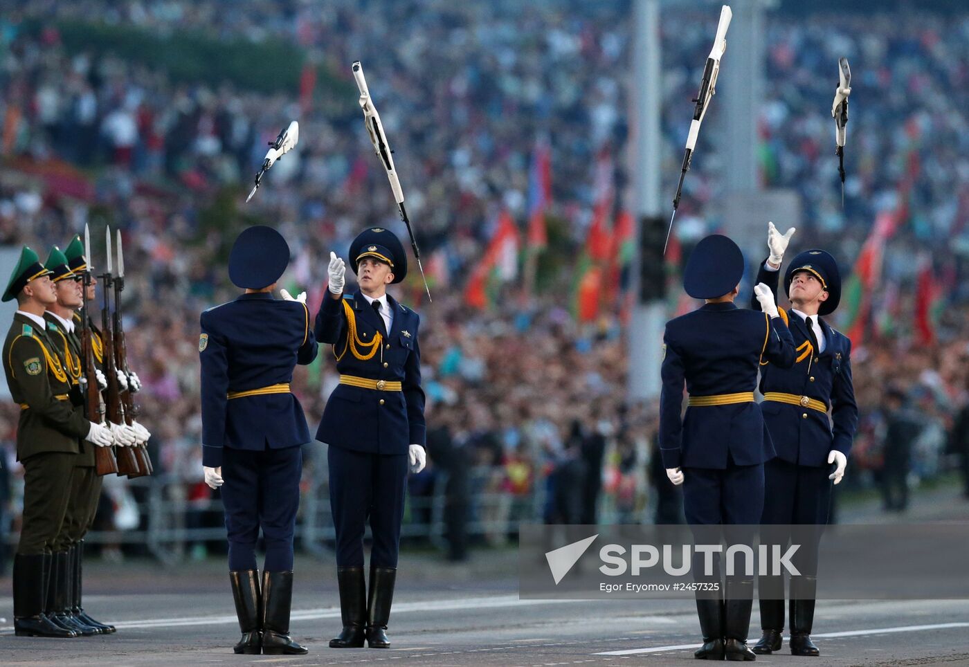 Independence day celebrations in Minsk