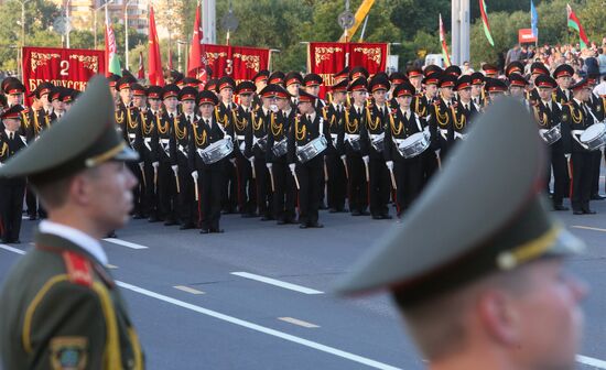 Independence day celebrations in Minsk