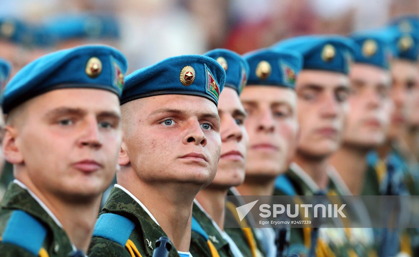 Independence day celebrations in Minsk