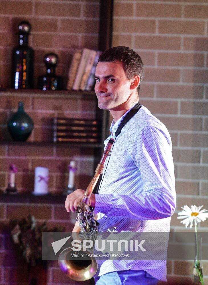 Concert by saxophonist Denis Shvytov at Igor Butman club