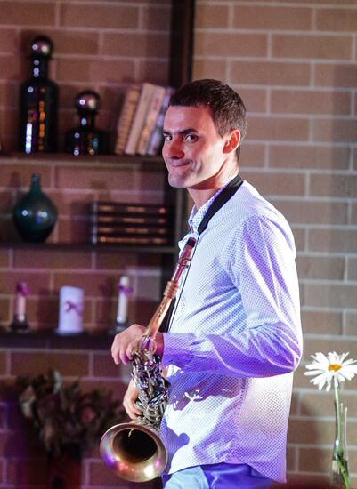 Concert by saxophonist Denis Shvytov at Igor Butman club