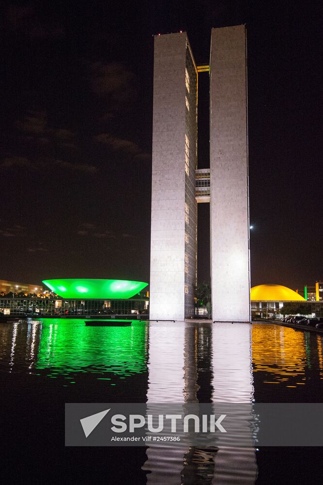 World cities. Brasilia