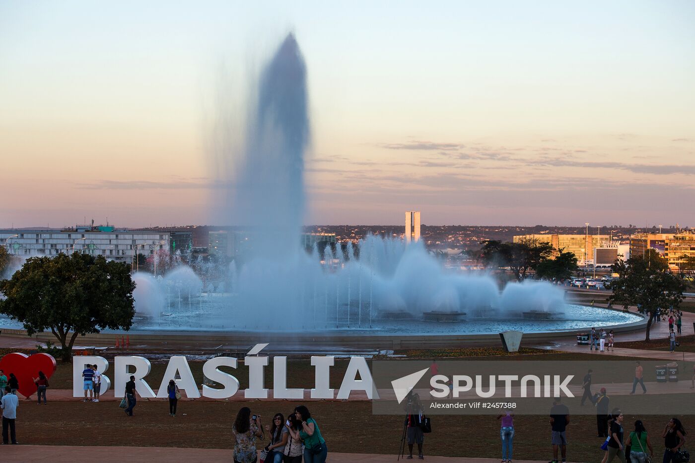 World cities. Brasilia