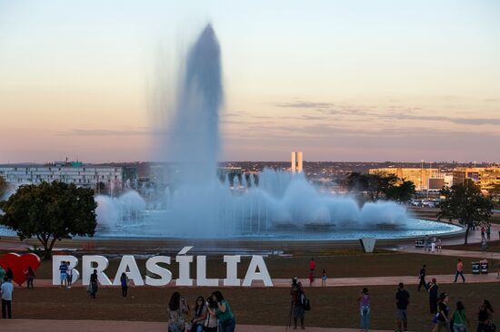 World cities. Brasilia