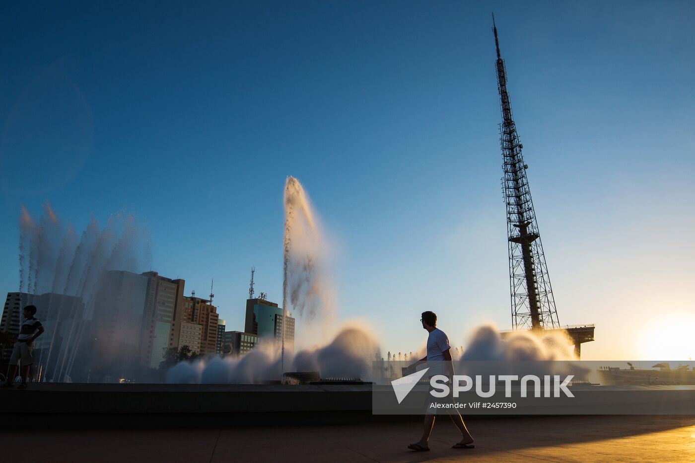 World cities. Brasilia