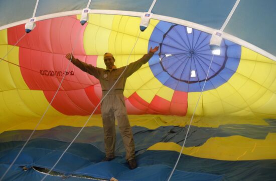 Sky Fair hot air balloon festival in Perm Teritory