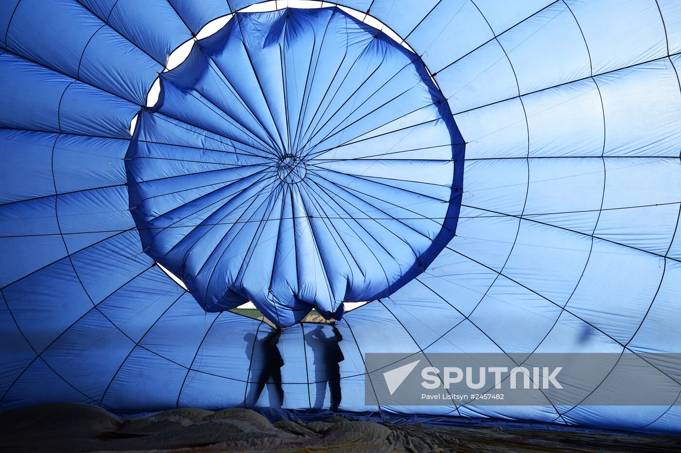 Sky Fair hot air balloon festival in Perm Teritory