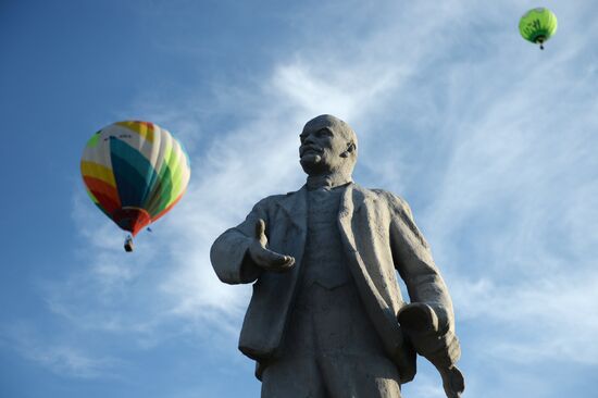 Sky Fair hot air balloon festival in Perm Teritory
