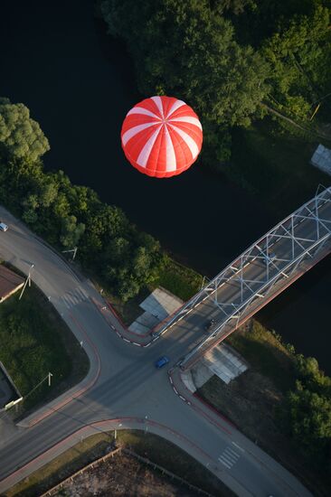 Sky Fair hot air balloon festival in Perm Teritory