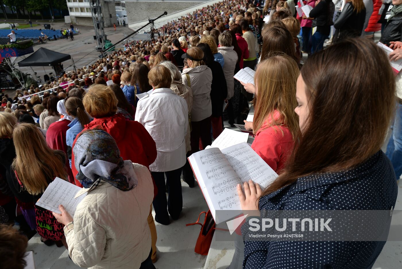 26th traditional Song Festival in Tallinn
