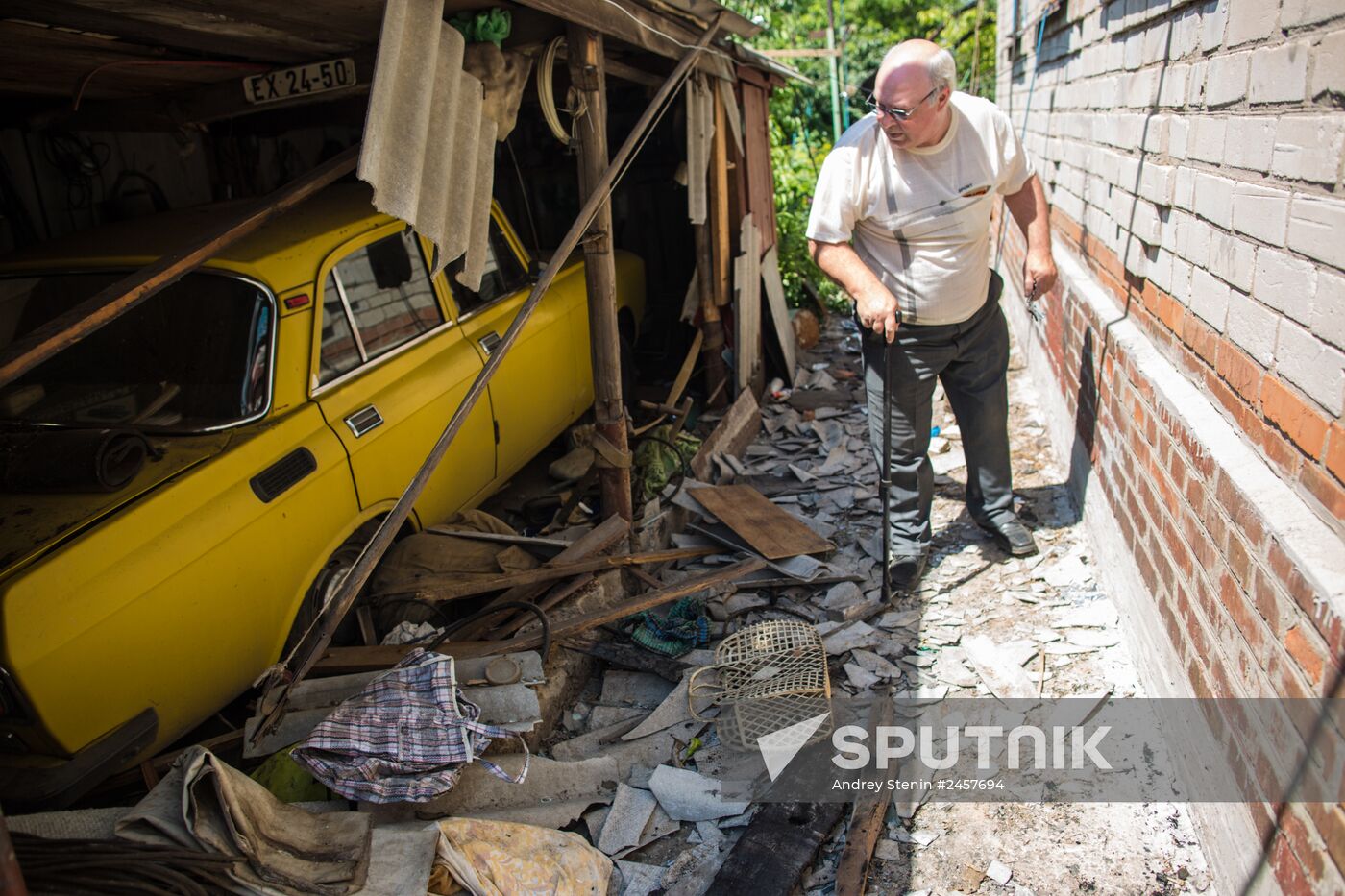 Situation in Slavyansk, Donetsk region