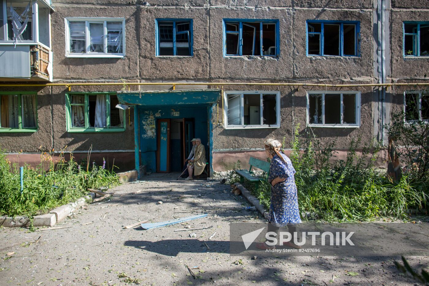 Situation in Slavyansk, Donetsk Region