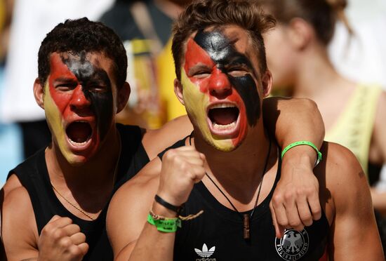 FIFA World Cup 2014. France vs. Germany