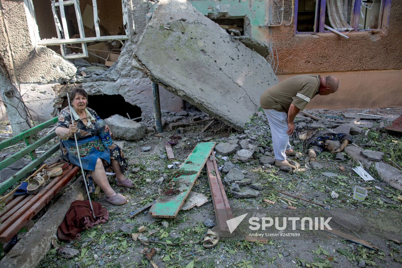 Situation in Slavyansk, Donetsk Region