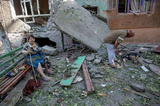 Situation in Slavyansk, Donetsk Region