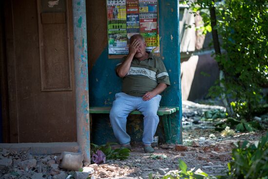 Situation in Slavyansk, Donetsk Region