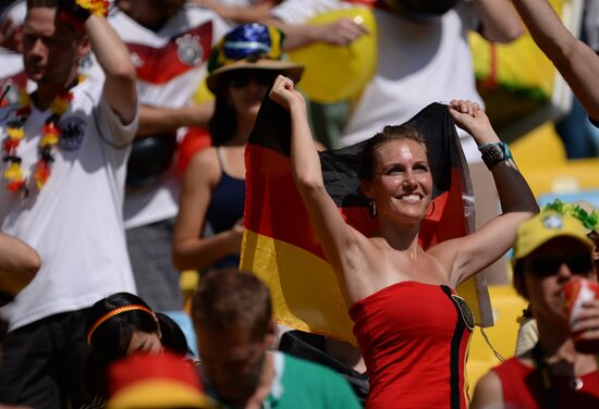 FIFA World Cup 2014. France vs. Germany