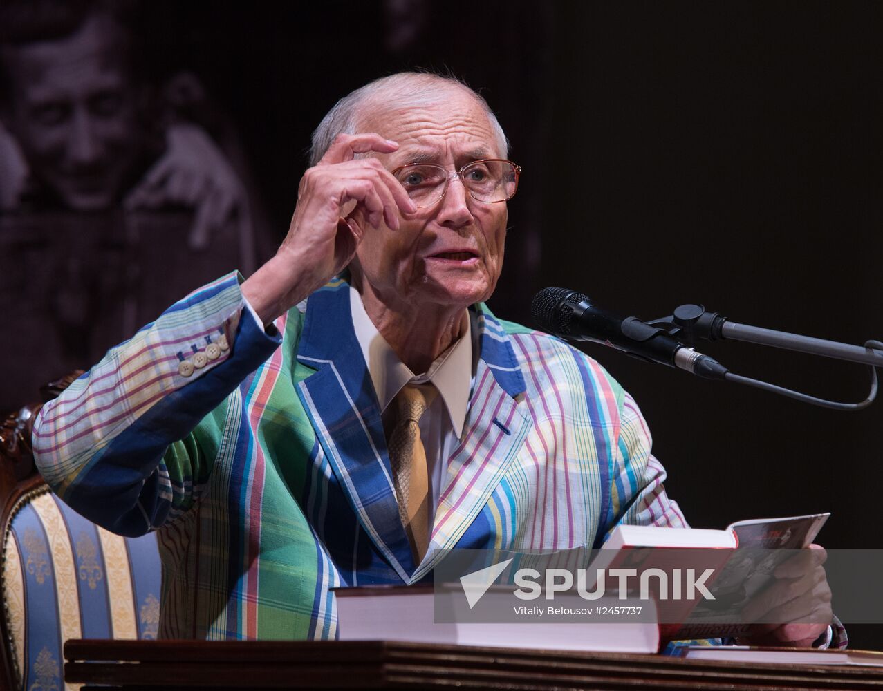 Evening with poet Yevgeny Yevtushenko "I Came to the 21st Century"