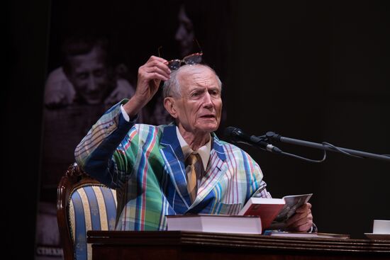 Evening with poet Yevgeny Yevtushenko "I Came to the 21st Century"